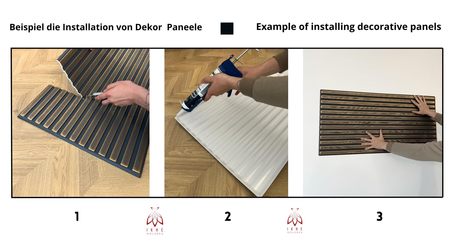 Pannelli da parete in polistirolo 3D, pannelli da soffitto, XL, decorativi, lamelle in polistirolo, imitazione, soffitto, rivestimento da parete, spessore 3 mm, 100 x 50 cm, 16 m², 32 pezzi (nero 3D
