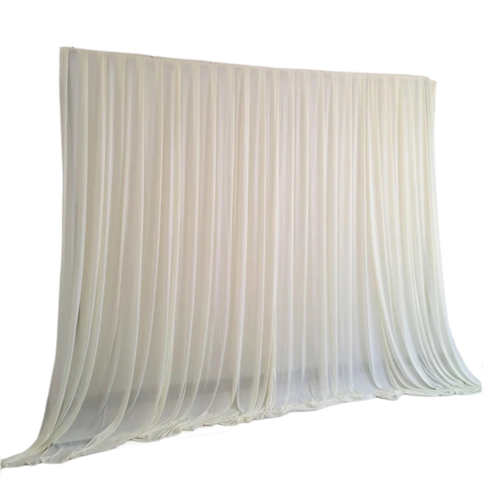Shiny Ice Silk Backdrop Panels Large Event Decoration Drapes, Hanging Curtains Romantischer Hochzeitshintergrund(Color 1,H300xW150CM)