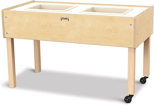 Jonti-Craft 0485JC 2 Tub Sensory Table, Beige