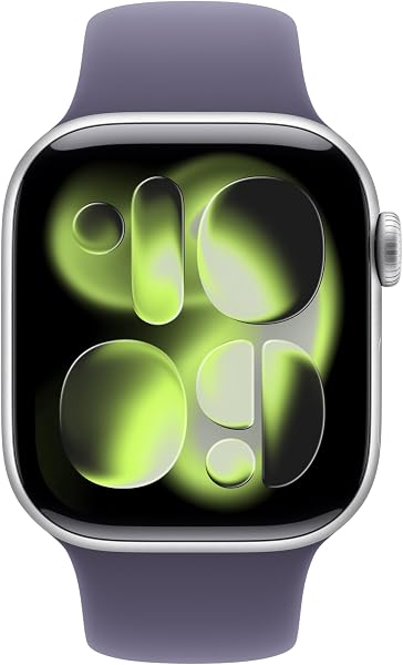 Apple Apple Watch Band - Sport Band - 42mm - Purple Fog - S/M in use