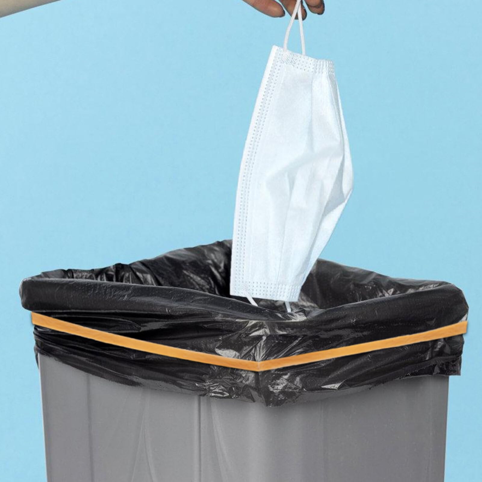 NUOBESTY 1tasche Großer Gummiband Beutel Strapazierfähige Dehnbare Gummibänder Für Büro Und Alltag Hochwertige Elastizität Vielseitig Einsetzbar Für Dokumente Und Mehr