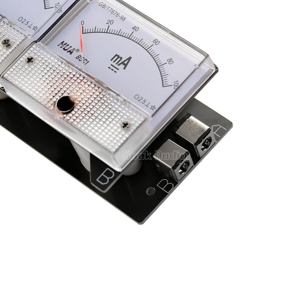 Nobsound Testeur de courant à 8 broches double biais - Pour EL34, KT88, 6L6, 6V6, 6550 - Tube d'amplificateur, tube d'amplificateur, tube