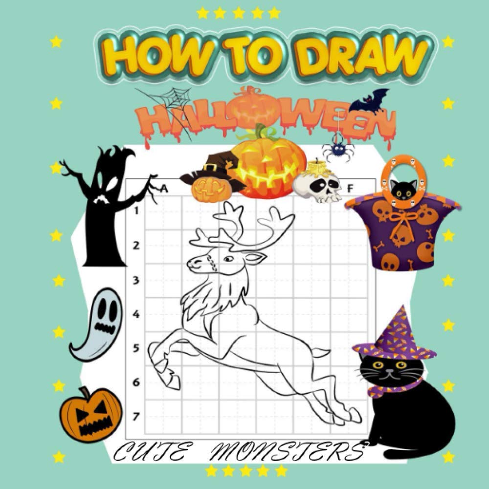 How To Draw Cute Halloween Monsters A Fun And Simple Step By Step Drawing And Activity Book For Kids To Learn To Draw Easy Cute Drawings Publishing Learn To Sketch Books Amazon Ca