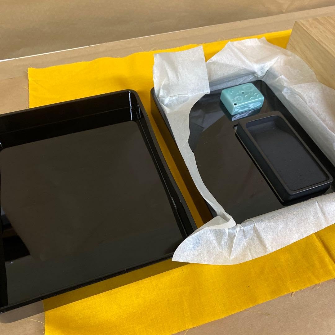 木製　硯箱　貝模様　木箱入　未使用 Amazon.co.jp: 木製 硯箱 貝模様 木箱入 : 文房具・オフィス用品