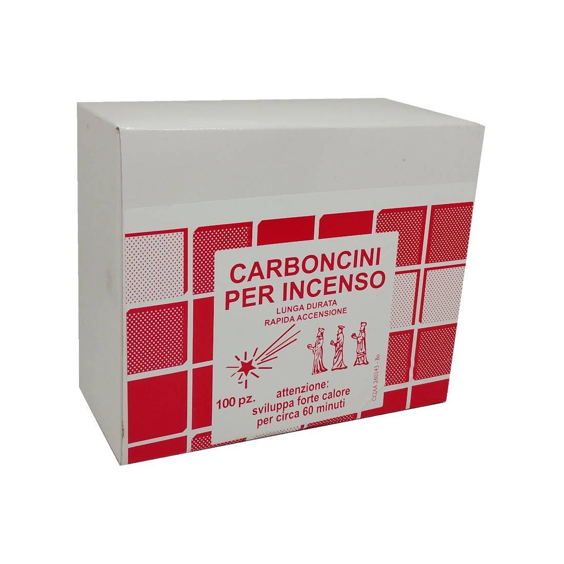 Charbon de liturgie en pastilles pour purifier la maison avec l'encens