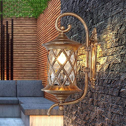Lumière murale E27 rétro pour illuminer un balcon et escalier
