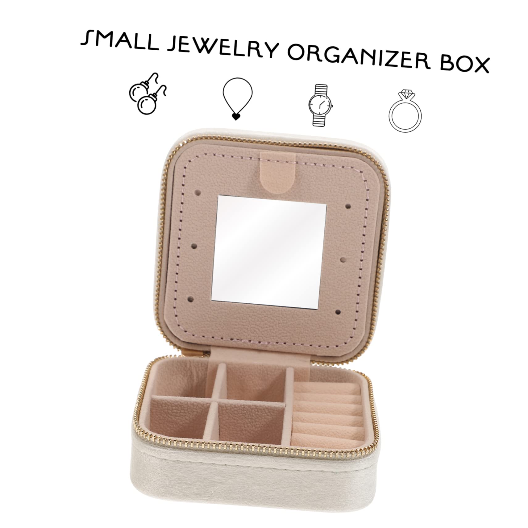 4 portagioie multifunzionali da viaggio portagioie portagioie organizer per orecchini scatola organizer per gioielli da viaggio organizer per gioielli portatile da scrivania portagioie portagioie per