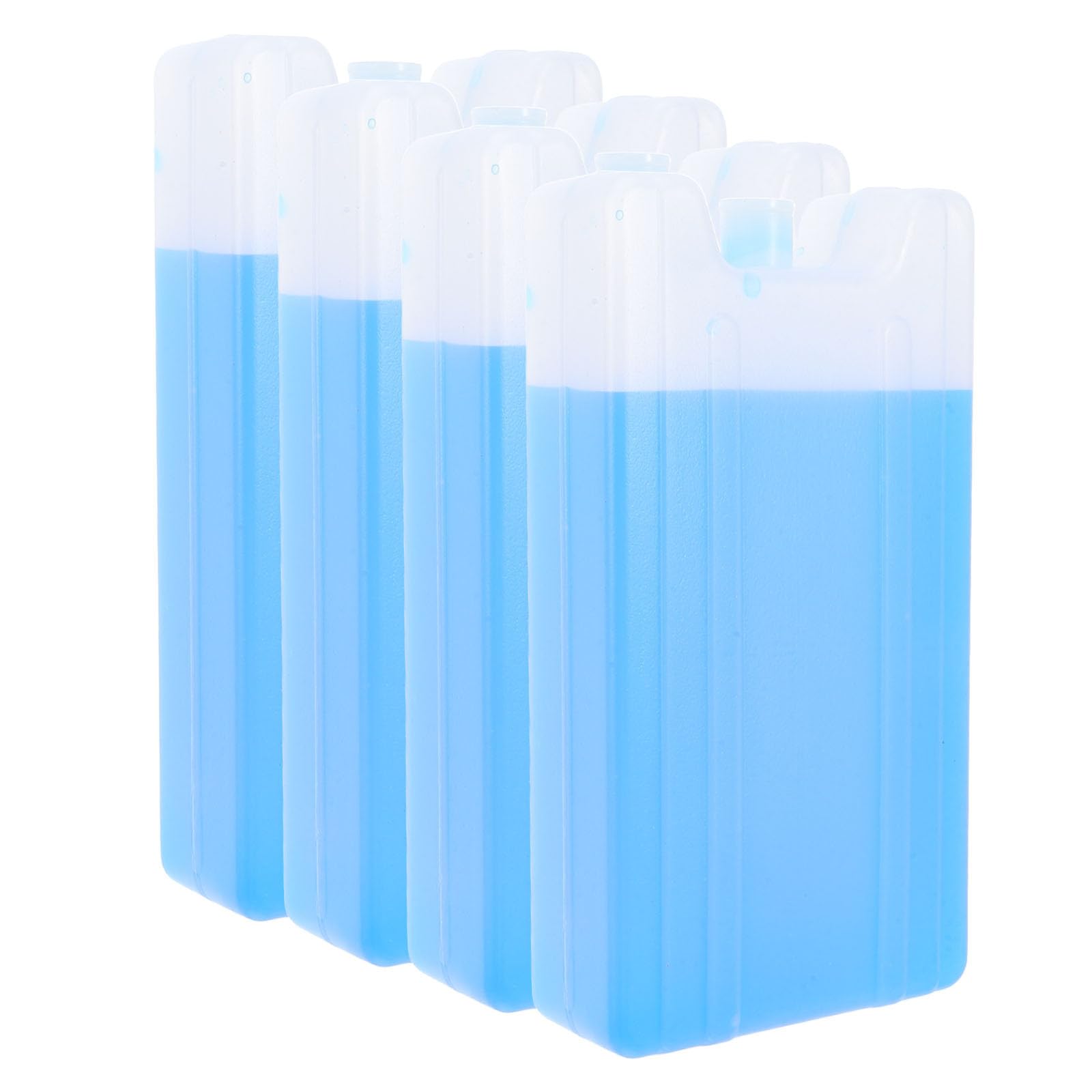 BESPORTBLE 4 Pezzi Impacco di Ghiaccio e Trasporto Conservazione della Freschezza da 400ml Pre-Riempito Confezione Refrigerante per Festa Estiva per Alimenti e Bevande, per Scatola Pranzo