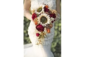 Vintage Autumn Sunflower Bouquets for Weddings