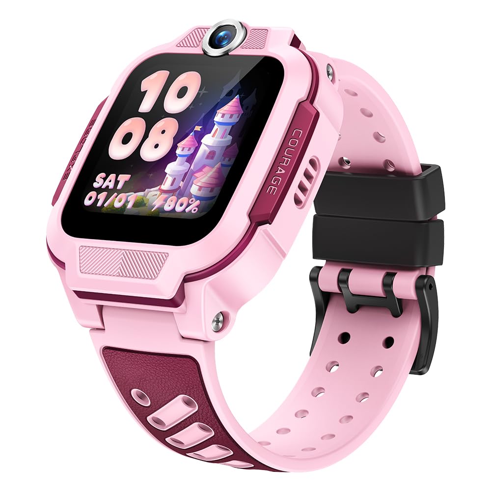 imoo imoo Z3 Reloj Inteligente Niño, Kids Smartwatch con GPS Mundial, SOS, Control Parental, IP68, Modo Colegio, Video Llamadas HD, Voz, Chat, Pantalla1.5, 8GB, Vib, SIM, Reloj Niños Localizador Certificado ClimatePartner