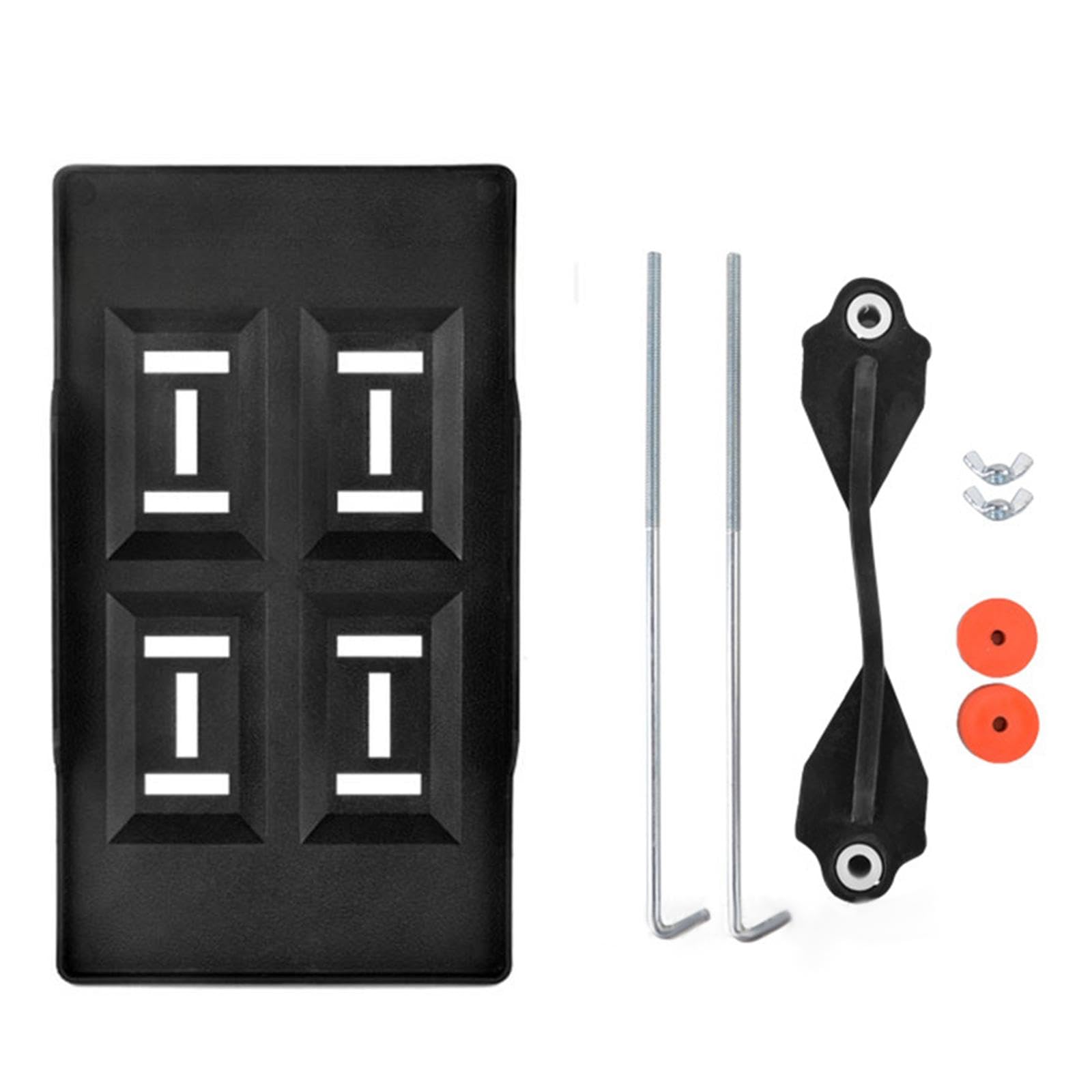 Bandeja Ajustable para Almacenamiento de Baterías de Automóviles, Antiaccesorios, Fácil Montaje, Estabilizador de Batería Multifuncional Y Resistente, 19.5 X 28.5 X 25 Cm