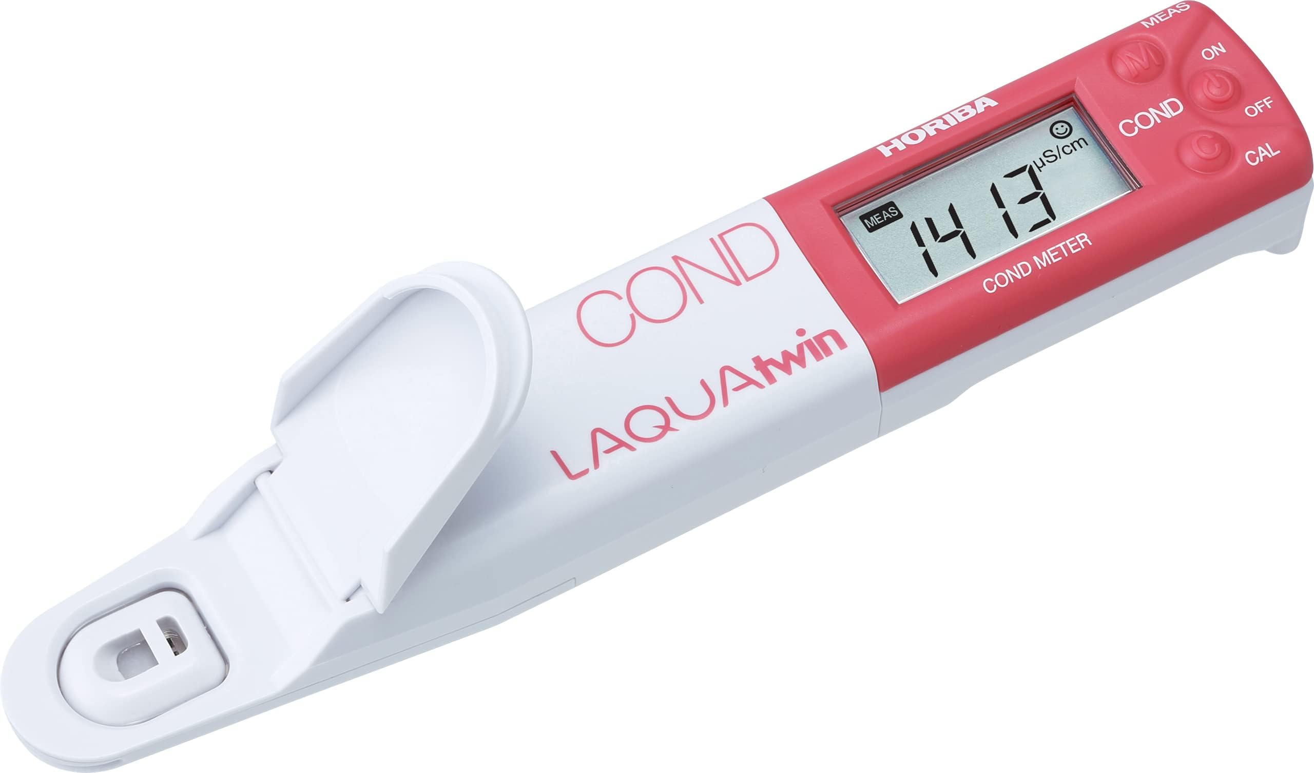 HORIBA LAQUAtwin EC-33 Waterproof Pocket Conductivity/TDS/Temperature Meter - Range 0-199.9 mS/cm