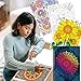 Kalysky Adult Coloring Books Set:3 Coloring Books for Adults Animal Flowers & Other Themes Designs.Coloring Books for Adults to Relax and Relieve Anxiety