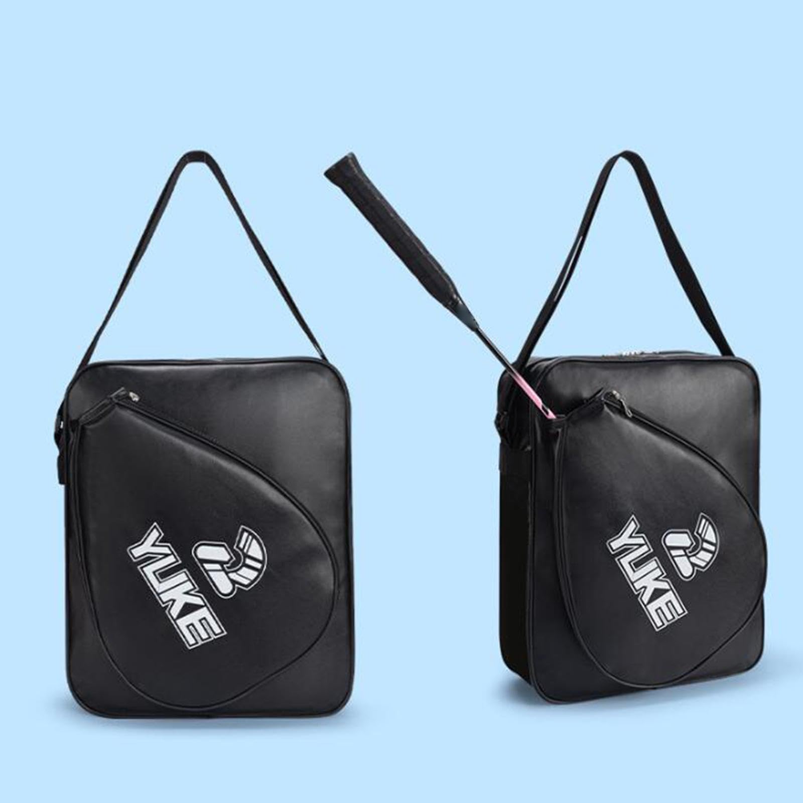 CALANDIS™ Badminton Bag Carrying Beginners with Adjustable Shoulder Strap Shoulder Bag Black | Bags | Tennis | Tennis & Racquet Sports-picture-27