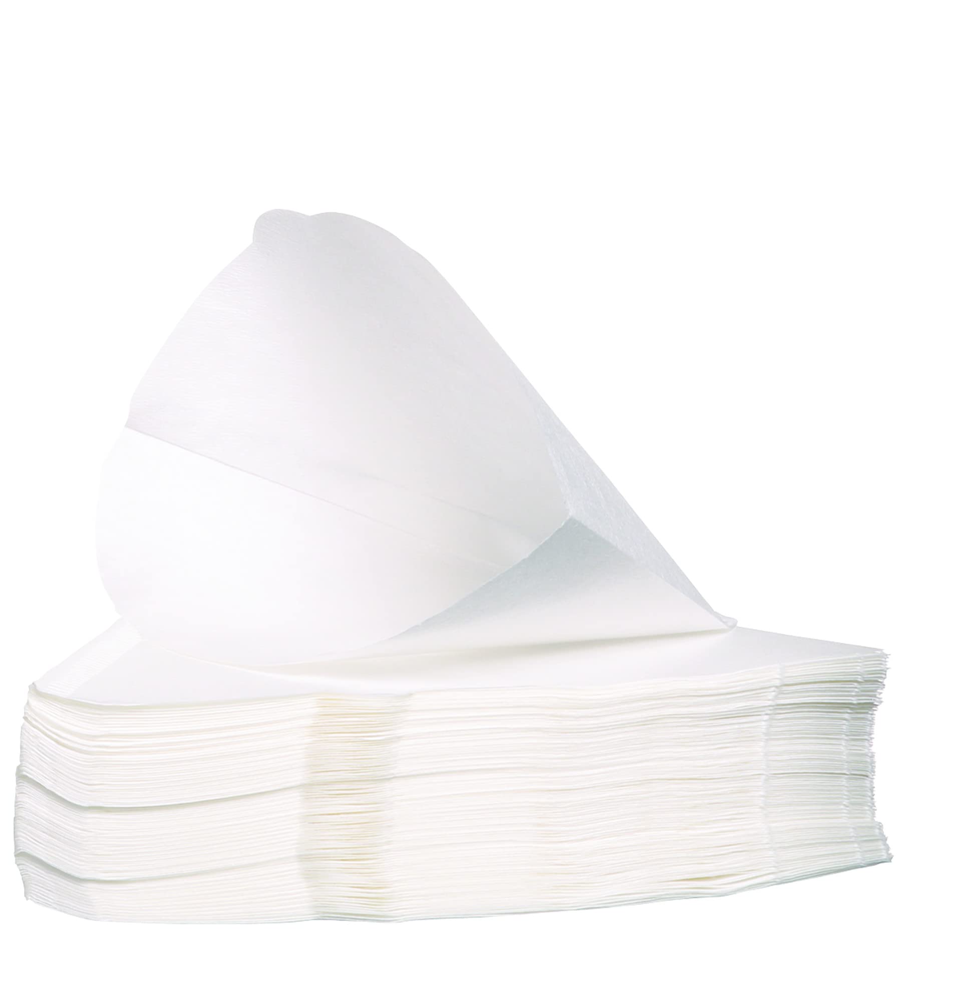 La Cafetière Bleached Coffee Filter Papers Size 4, Pack of 100 - White Disposable Paper Coffee Filters for Drip Coffee Makers, White Filters for Pour Over Drippers