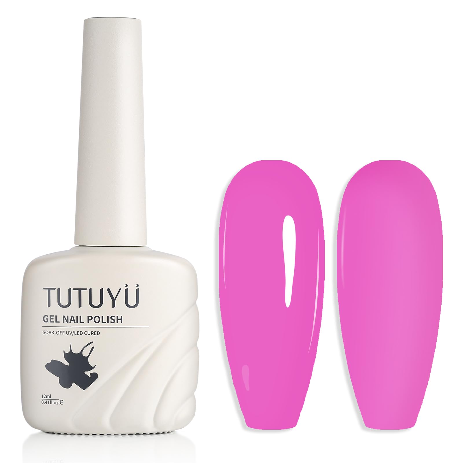 TUTUYU Powder Purple Gel Smalto per unghie: Aumenta la tua nail art fai da te a casa e condividi la gioia come regalo