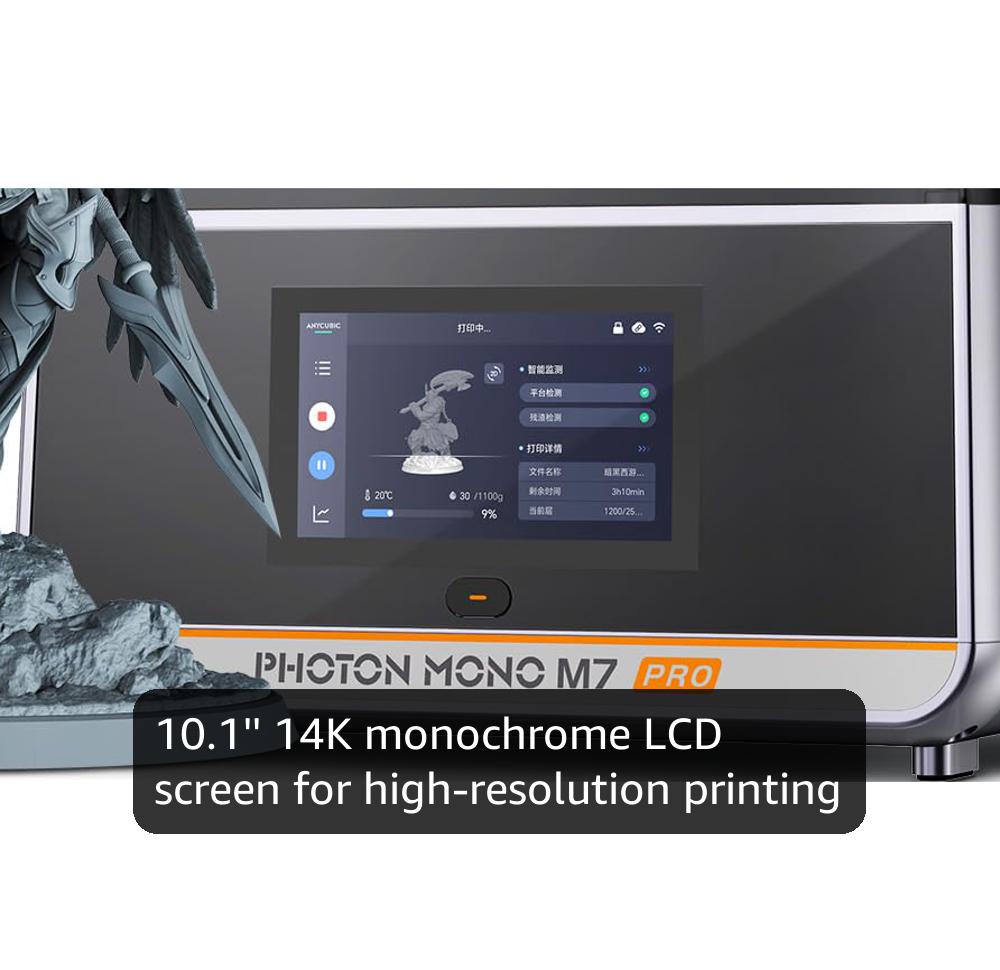 ANYCUBIC Photon Mono M7 PRO 14K Resin 3D Printer, 170mm/h Fast
