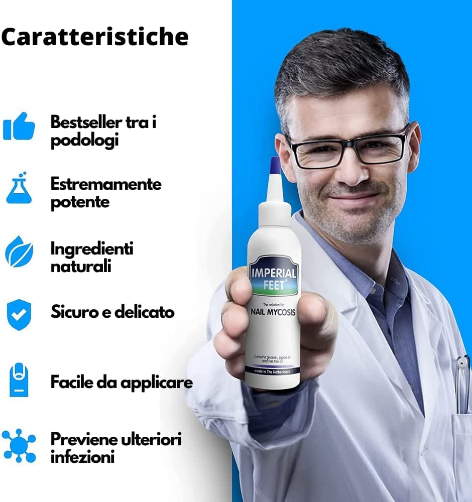 Trattamento Completo contro le Micosi delle Unghie | XL 75ML | Alle piante potenti, riparatrici e rivitalizzanti | professionale mani/piedi | Facile & rapido
