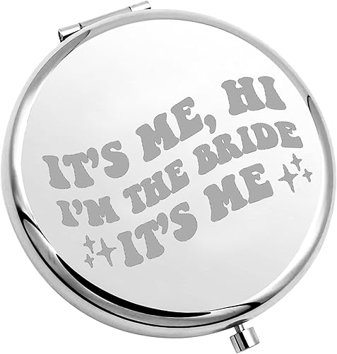 TIIMG Espejo compacto para mujer (I'm The Bride) TIIMG Espejo compacto para mujer (I'm The Bride)