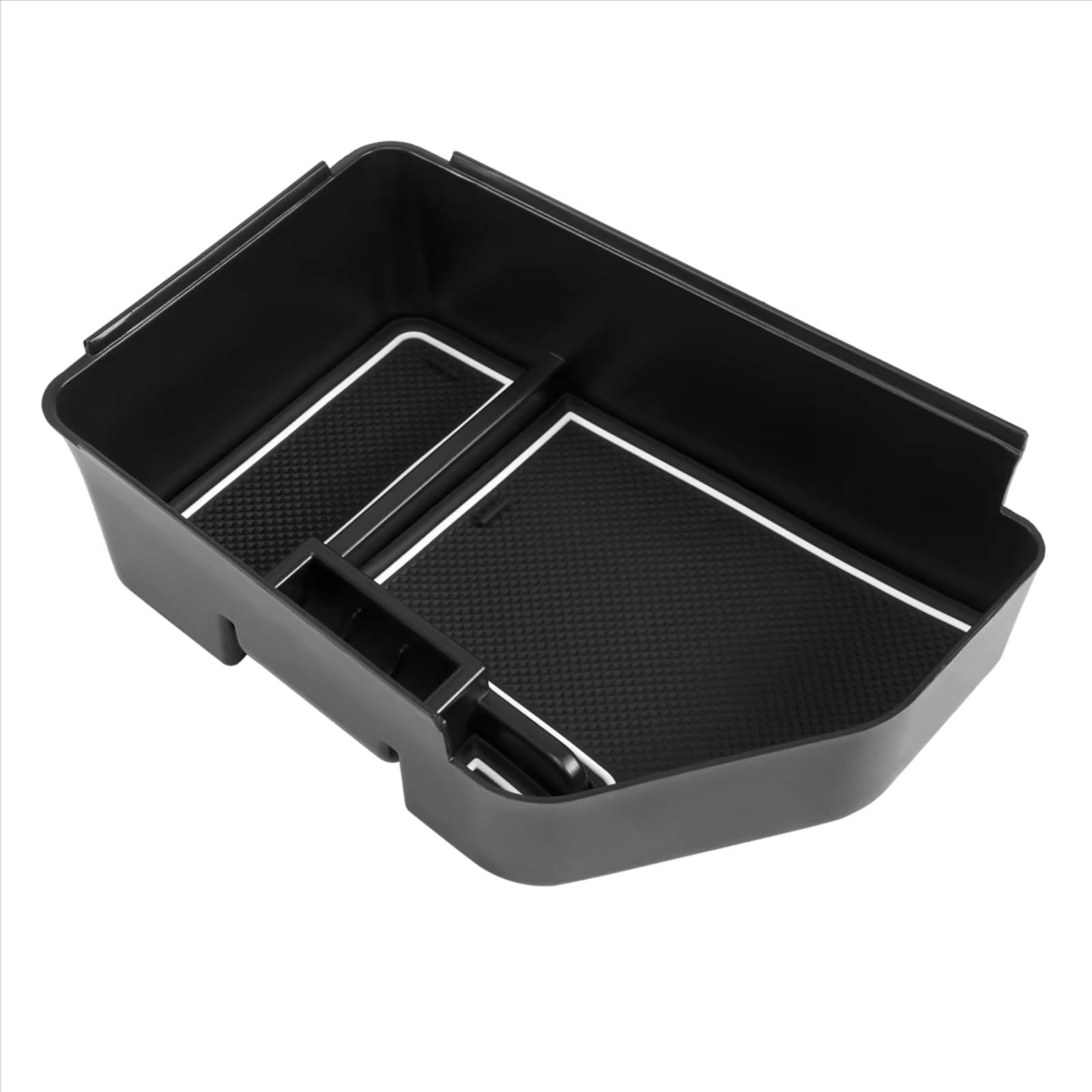 YSSLYEU Console Inner Storage Box Compatible With Kia For EV6 2022 1 Pcs Center Console Organizer Tray Armrest Storage Box Interior Accessories With Coin Holde