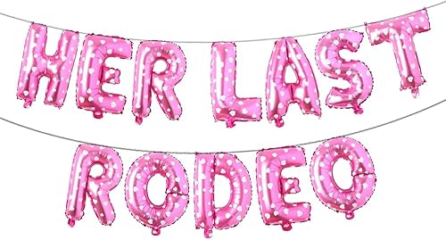 Miniatura 13 de Decoraciones de despedida de soltera occidental, globos de rodeo, pancarta de vaquera para despedida de soltera, suministros de fiesta del salvaje