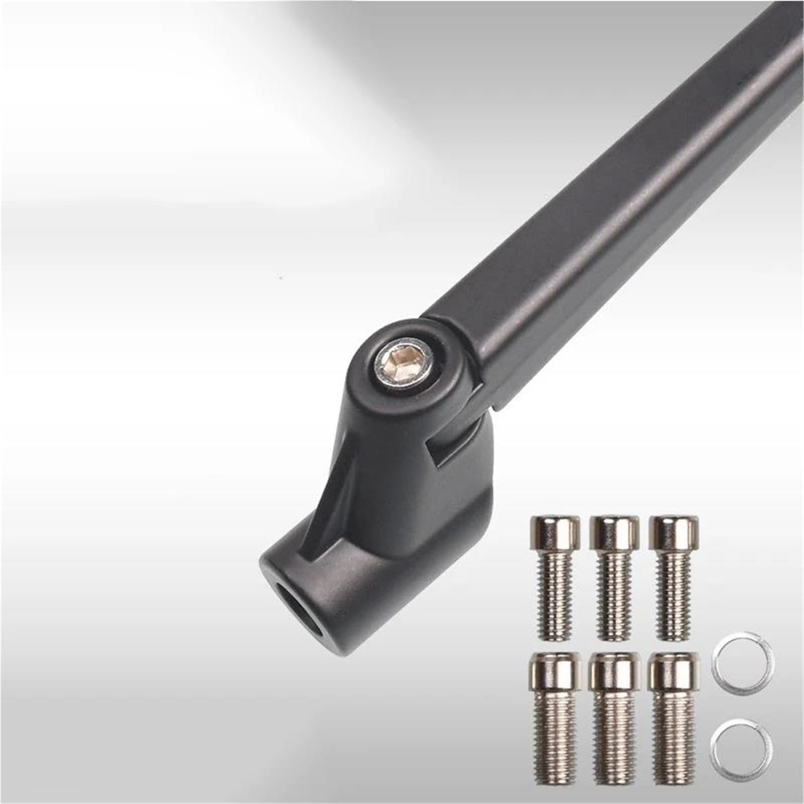 Moto Specchietto Specchietti Laterali Moto Per Triumph Street Per Triple 675 765 Per Tiger 900 1050 In Lega Di Alluminio 8/10mm End Bar Specchietti | Black 1
