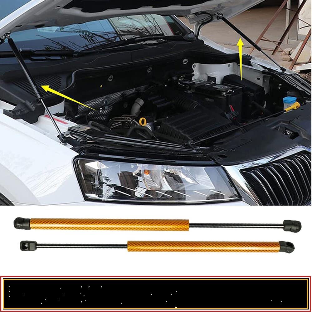 Supporto Sollevatore Cofano Skoda Karoq 2017-2020 - 2 Pezzi, Acciaio Inox, Montaggio Facile - Foto 3