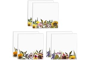 Stunning Floral Sticky Notes Adorn Your Notes with a Touch of Nature
