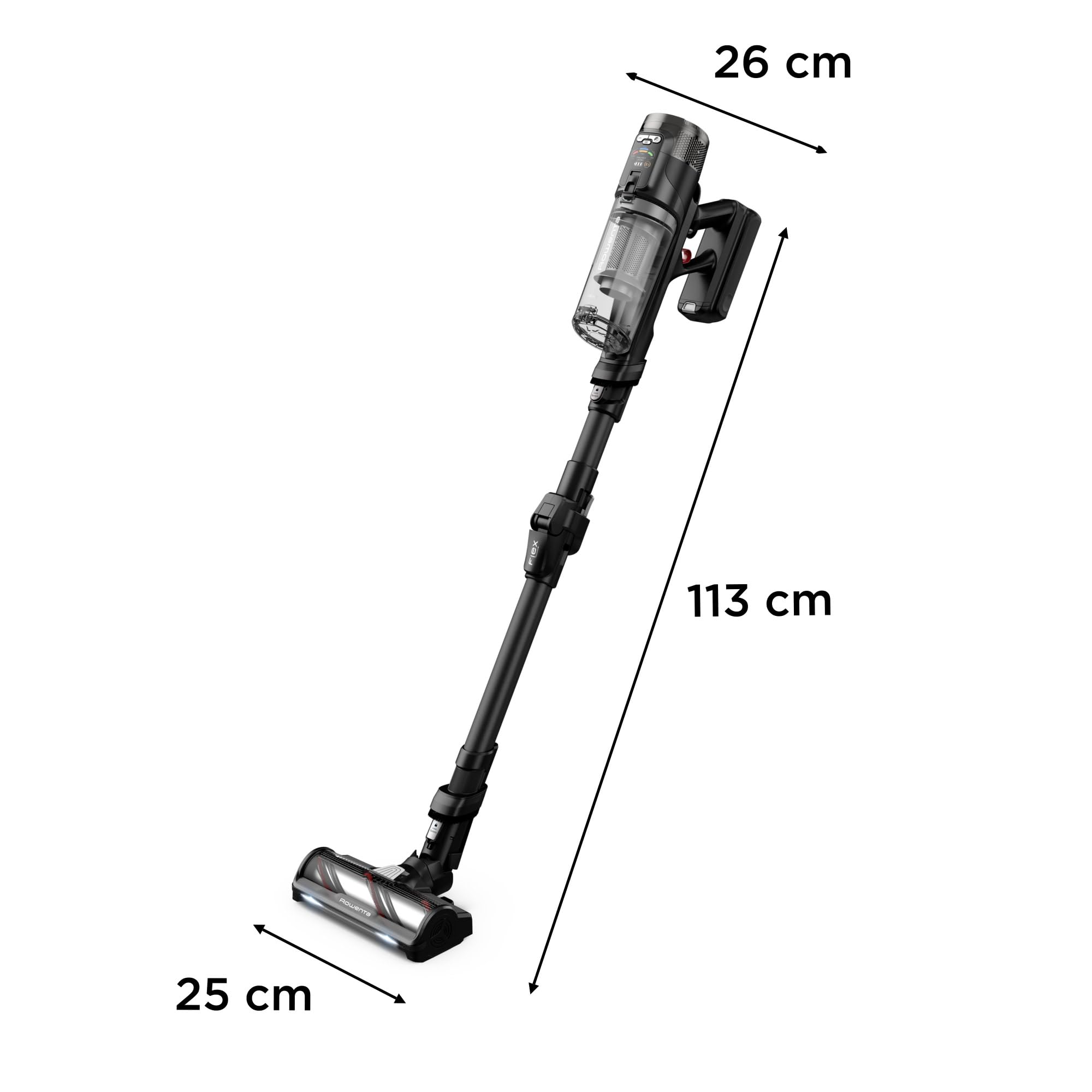 Rowenta X-Force Flex 12.60 Neo - Aspirateur Balai sans Fil - Gris