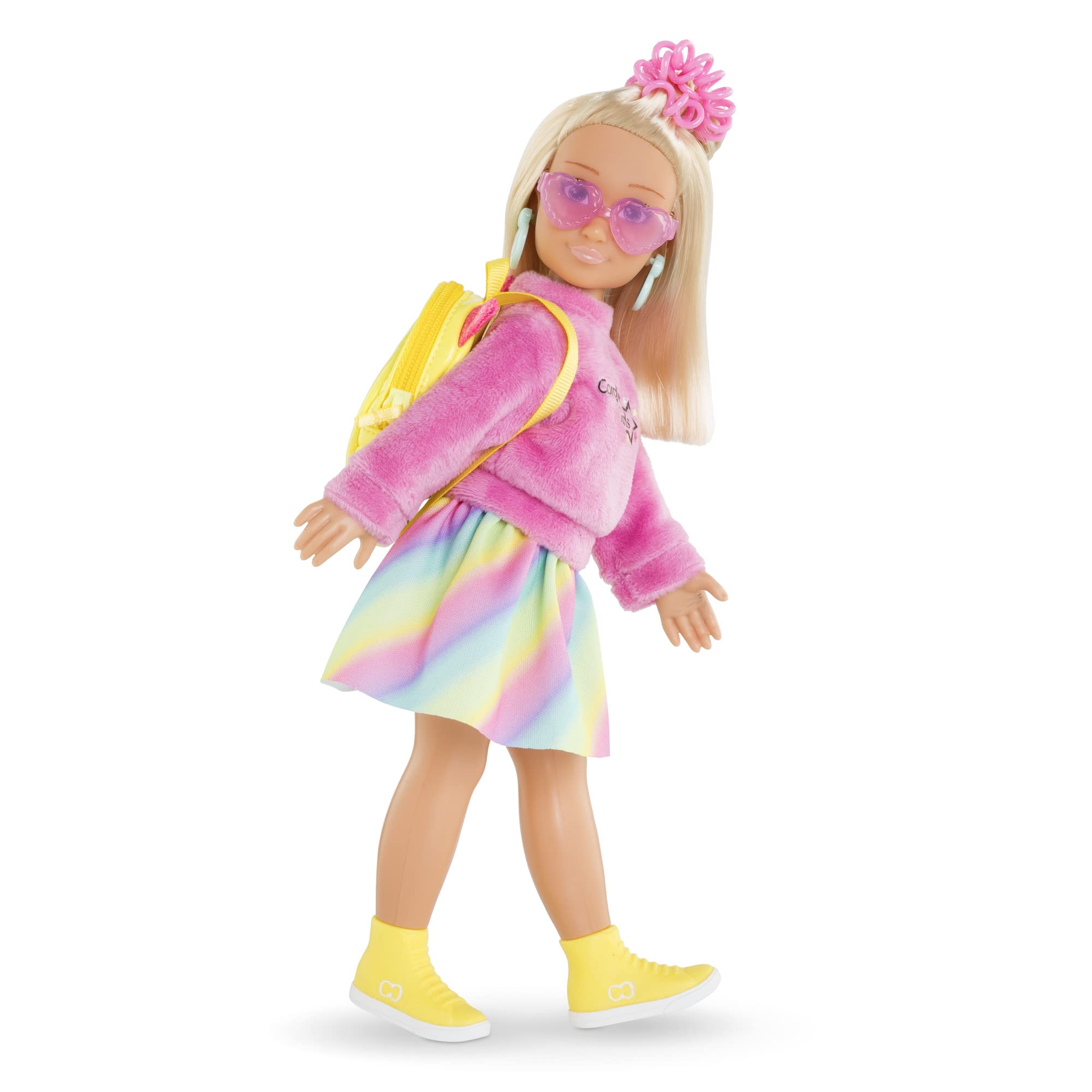 Dressing Fluo Corolle Girls – 7 Accessoires – Pour Poupée Mannequin 28 Cm – Dès 4 Ans – Création Française