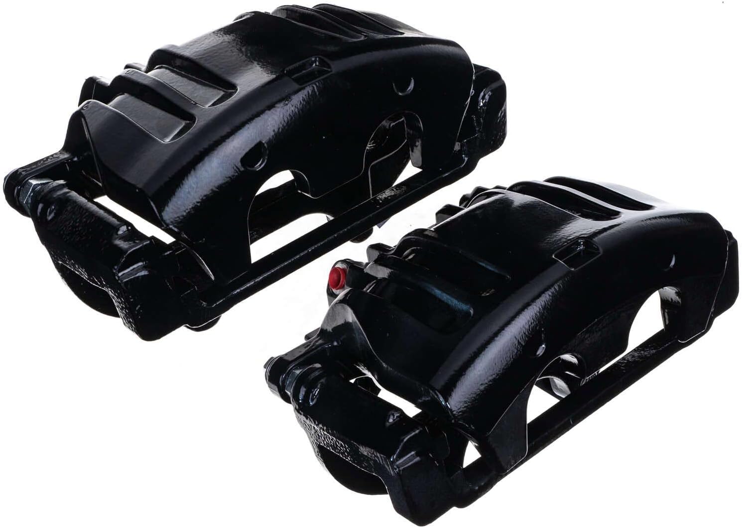 Power Stop S5016ABLK Front Pair of High-Temp Black Powder Coated Calipers For Chrysler, Chrysler, Chrysler 300, Dodge Challenger, Dodge Charger [Model Specific]
