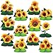 Leinuosen 12 Pcs Sunflower Honeycomb Centerpieces Sunflower Party Table Decorations Table Toppers Sun Flowers Party Supplies for Sunflower Themed Party Baby Shower Birthday Wedding