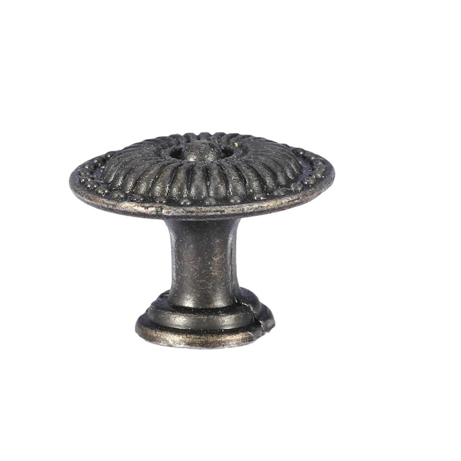 LSNNMU 4Pcs Vintage Cabinet Drawer Knobs Hard Zinc Alloy Elegant Retro Style for Chests Cupboards Wardrobes Home Improvement for Cupboard