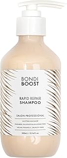 BondiBoost Rapid Repair Shampoo 10.14 fl oz - Restores Dry, Damaged, & Brittle Hair - Gentle Cleansing - Repair Split Ends...