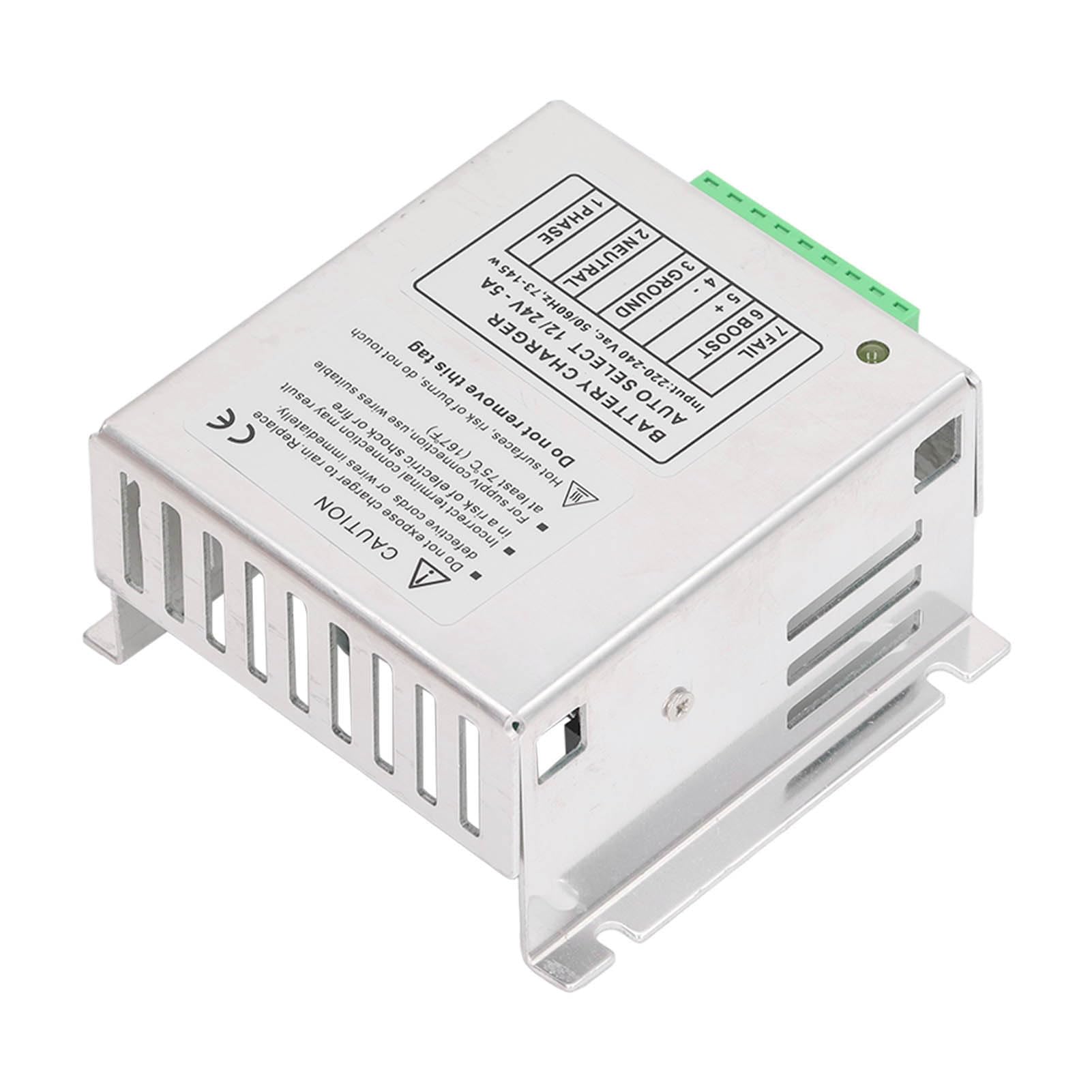 Caricabatteria per generatore 12 V 24 V DC Cambio Automatico 5 A Caricabatterie