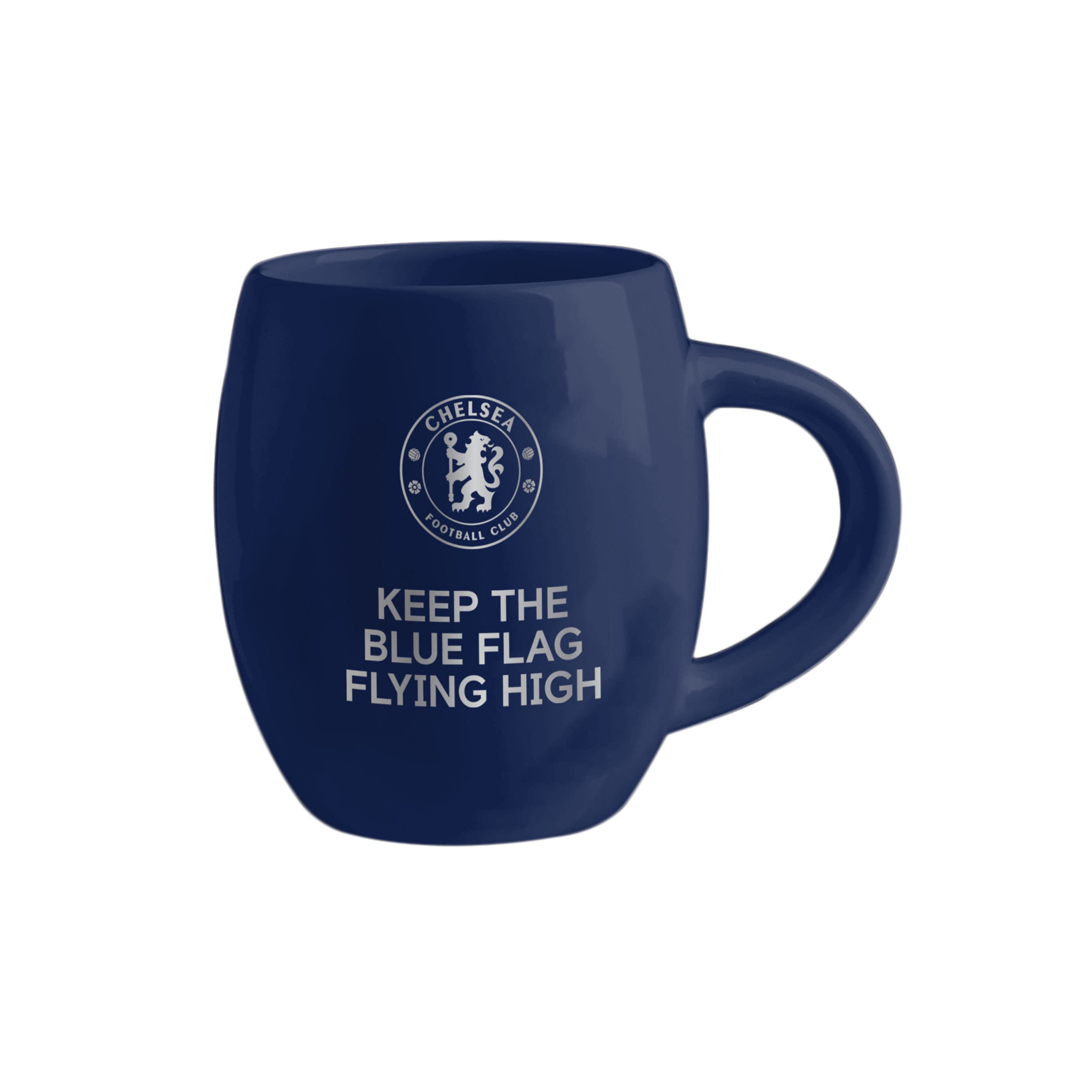 FOCO Premier League Football Chelsea Keep The Blue Flag Flying High Slogan Tea Tub Mug