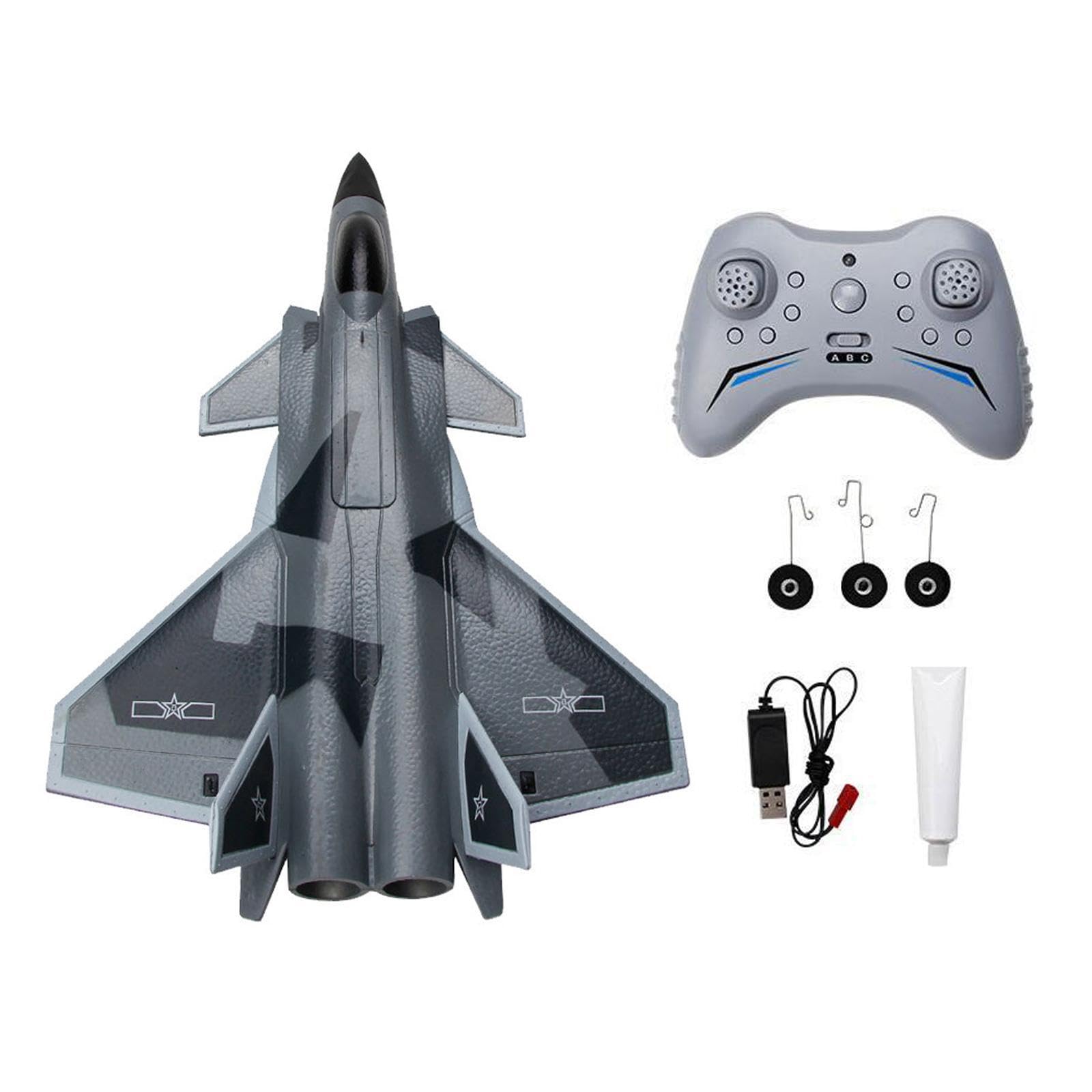 FX9630 RC Flugzeug – Ferngesteuertes Flugzeugmodell für drinnen und draußen – Ideal für Junge Entdecker. Das Modell besteht aus Schaumstoff und