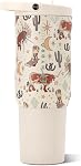 HydroJug Sport - Stainless Steel Tumbler with Straw, Vacuum Insulated, 32oz Leakproof Water Bottle, Ergonomic Design, Reusable, Dishwasher Safe, Rubber Base, Durable for Gym or Outdoors, Sage