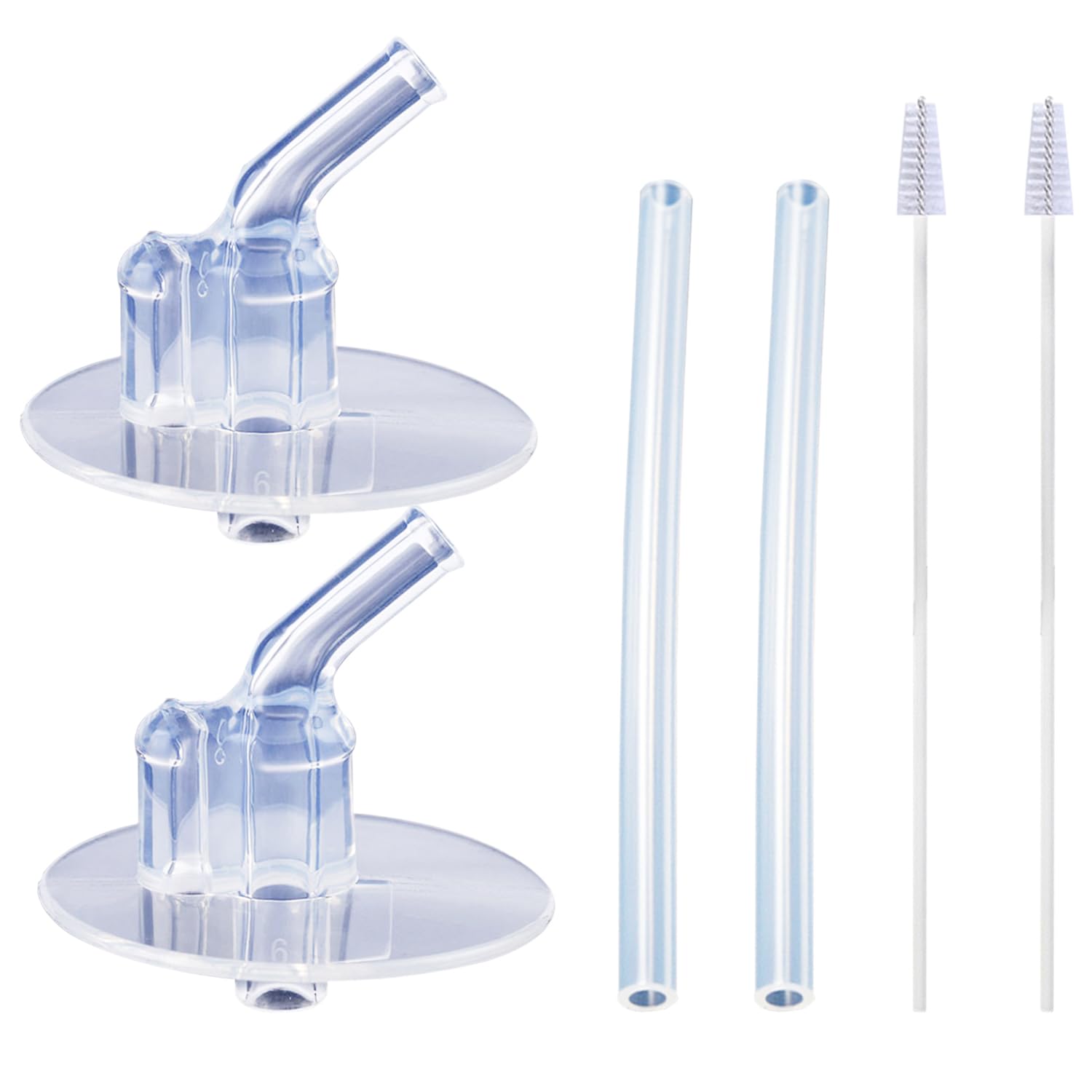 HOMETOOLS Set 10 Spazzole Per Pulizia – Da 2 Mm A 25 Mm – Per Bottiglie, Tubi, Cannucce, Modellismo, Gioielli