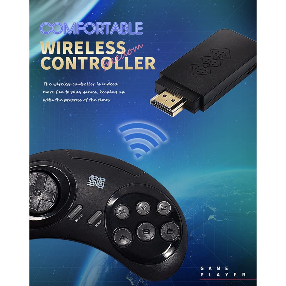 Console Giochi Fili a 16 bit per Giochi Stick -Compatibile 900+Giochi per Mini/Drive