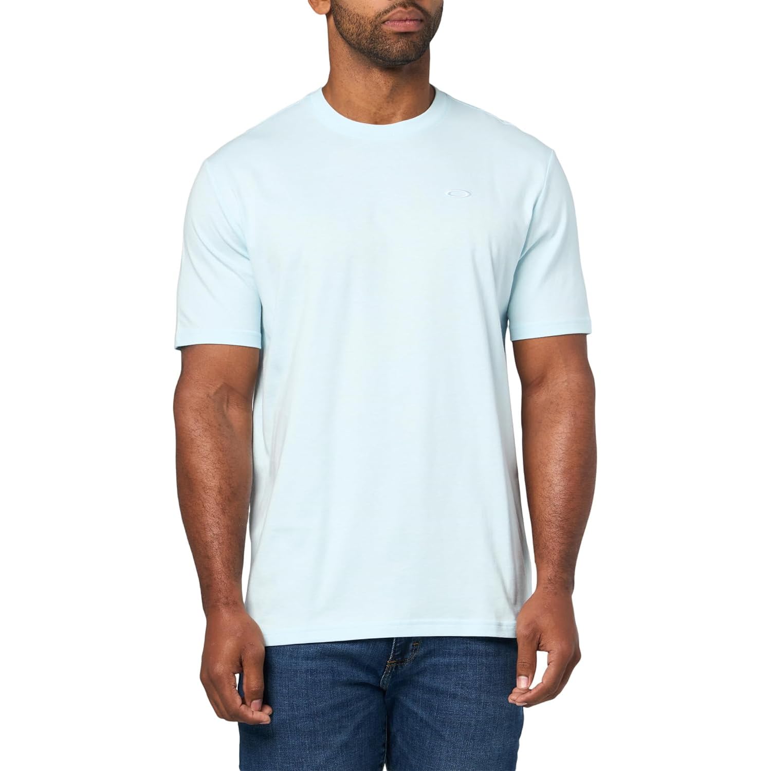 Oakley Mens Relax Tee 2.0, Frost, Large