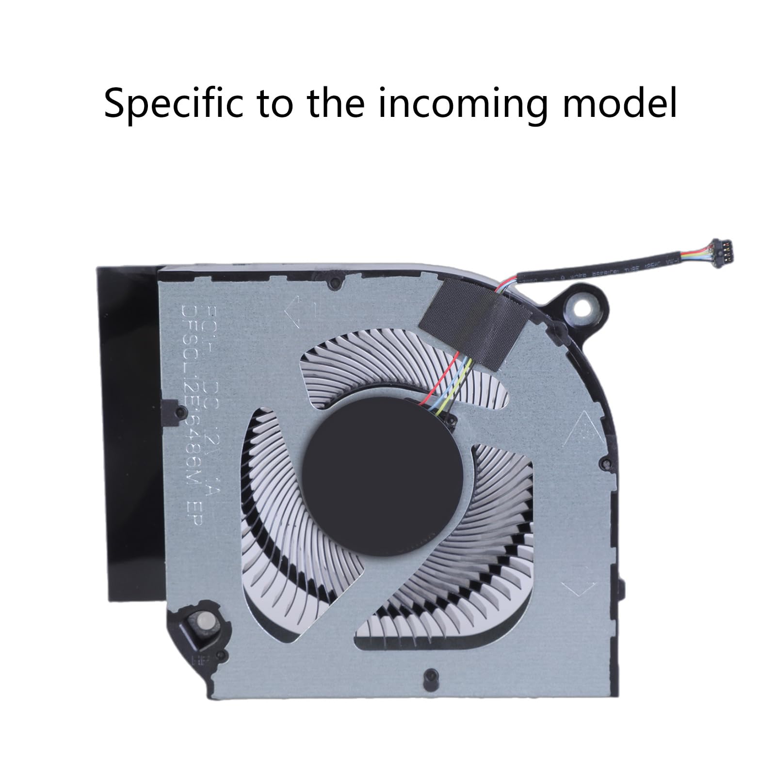 Ventilador de CPU Solución de refrigeración innovadora para computadora portátil Ventilador interno Eficiencia mejorada para computadora portátil para juegos PHN16-71 PHN18 N22Q22 PHN16-71-5606