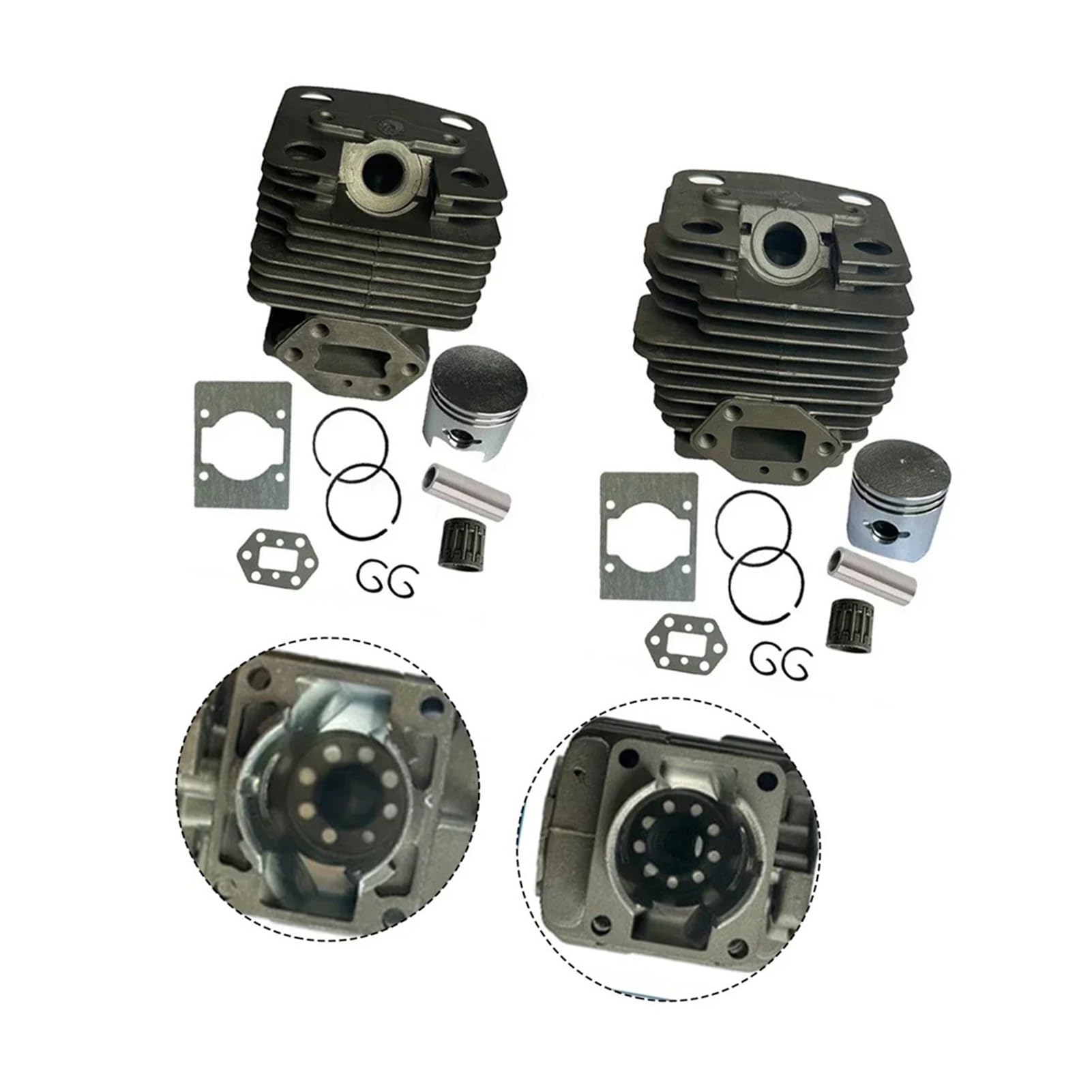 Kit cylindre-piston 40mm haute compression pour débroussailleuse 143