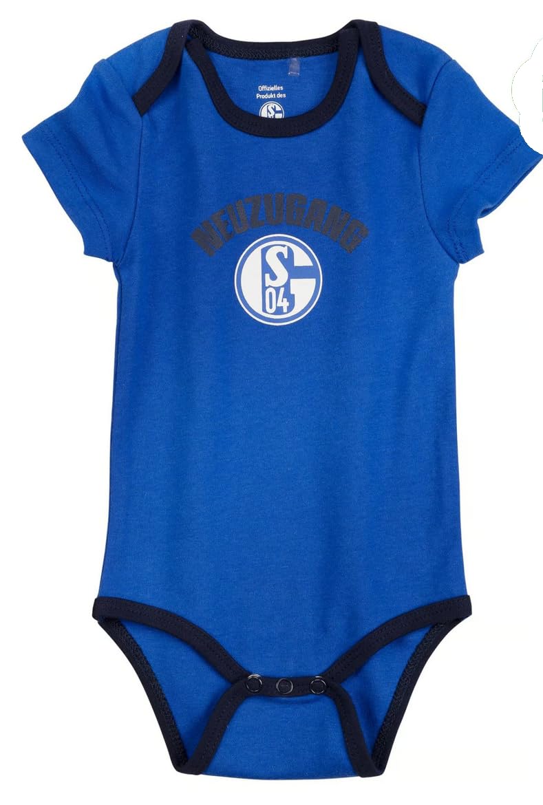 FC Schalke 04 S04 Body Baby Neuzugang blau