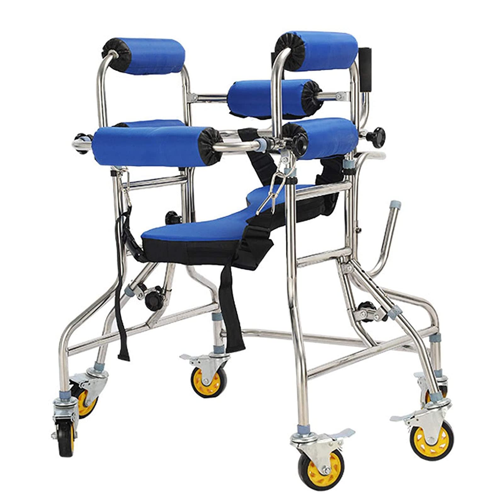 Buy LjiuUg Walking Frame with Wheels for Children, Rollator with 6