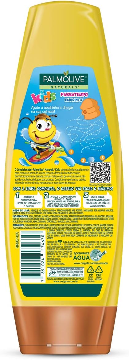 Palmolive Condicionador Naturals Kids 350 Ml - Todos Os Cabelos