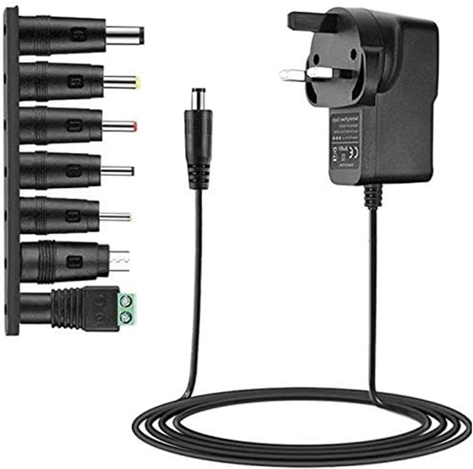 TFUFR 5V 2A Power Supply Adapter, Universal Power Adapter AC to DC ...