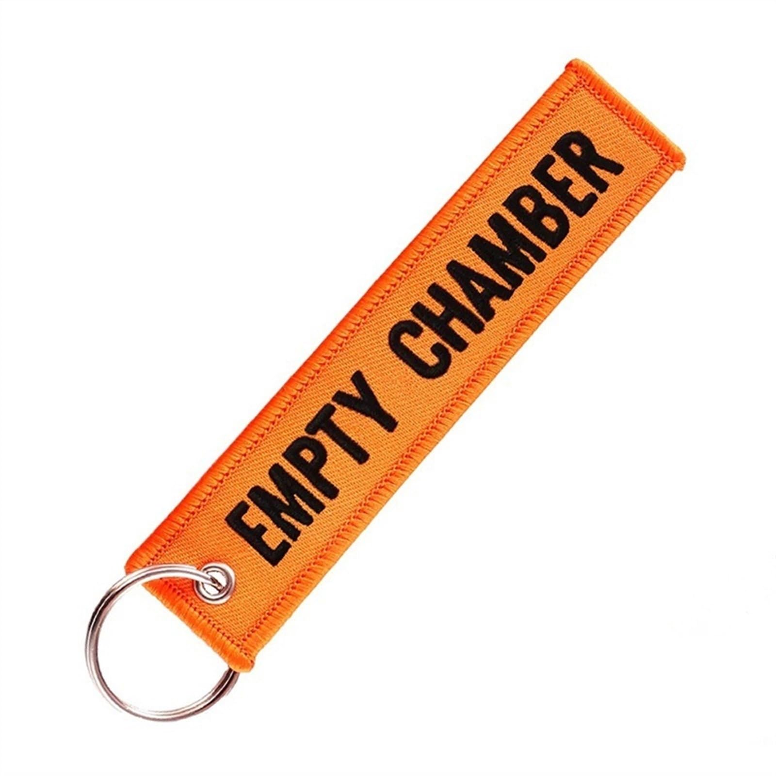 Bedeuu Unisex Design 1 1 Pc Wholesale Aviation Keychain Do Not Pull Danger Remove Before Flight Both Sides Embroidery Car Key Pendant Tag Accessories(Design 1)