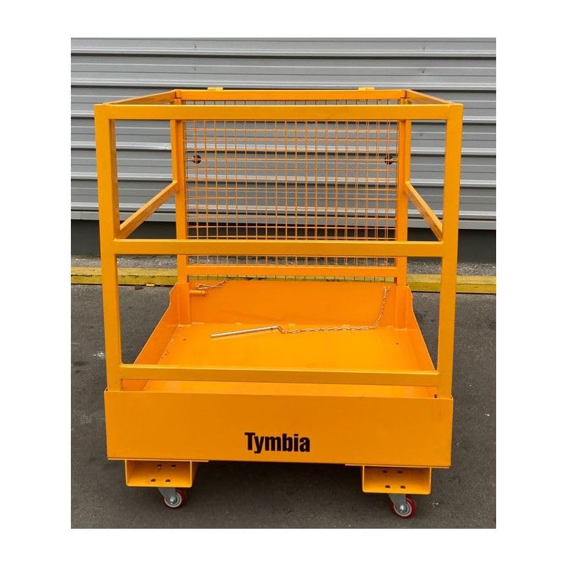 Jaula Sube Personas TYMBIA para carretilla elevadora 300kg de capacidad para 2 personas