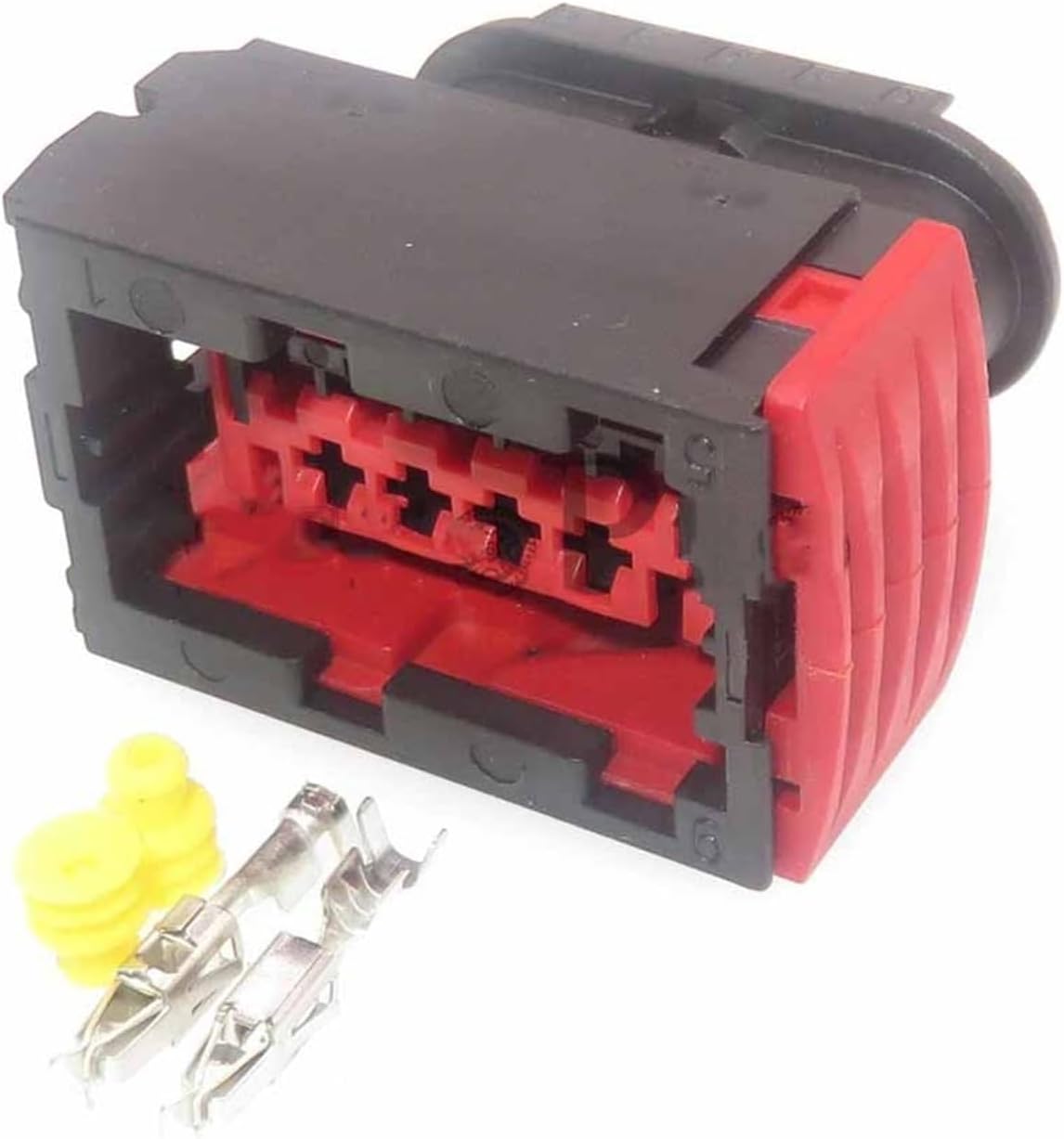 5 Set 9 Hole 953482-1 Auto Connector Assembly, Car Wire Harness Waterproof Socket, Automobile Accessories(White)